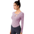 cheap Yoga Tops-Women&#039;s Yoga Top Crop Top Winter Solid Color Violet Black Yoga Fitness Gym Workout Tee Tshirt Long Sleeve Sport Activewear Breathable Quick Dry Moisture Wicking Stretchy Slim