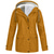 Недорогие Куртки для охоты-женская непромокаемая куртка с флисовой подкладкой на открытом воздухе плюс размер дождевик с капюшоном теплые ветрозащитные толстовки верхняя одежда толстовка пальто пальто темно-синий