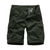 cheap Hiking Trousers &amp; Shorts-Men&#039;s Cargo Shorts Hiking Shorts Military Summer Outdoor Regular Fit 10&quot; Ripstop Breathable Quick Dry Multi Pockets Shorts Bottoms Knee Length Black Army Green Cotton Hunting Fishing Climbing 30 32
