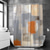 cheap Shower Curtains Top Sale-Waterproof Fabric Shower Curtain Bathroom Decoration and Modern and Geometric and Abstract 70 Inch