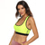 cheap Sports Bras-Women&#039;s Sports Bra Medium Support Summer Cross Back Solid Color Gray white Light Green Spandex Yoga Fitness Gym Workout Bra Top Sport Activewear Quick Dry Breathable Comfortable High Elasticity