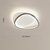 voordelige Dimbare plafondlampen-led plafondlamp modern eenvoudig basic 37cm 46cm geometrische vormen verzonken verlichting metalen moderne stijl geometrische geschilderde afwerkingen 220-240v 110-120v
