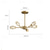 baratos Estilo Sputnik-led pendant light luxo moderno lustre 64/84/90/100 cm sputnik design cobre estilo formal sputnik latão moderno estilo nórdico 220-240v 110-120v
