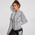 cheap Yoga Tops-Women&#039;s Running Track Jacket Running Jacket Running Shirt Winter Zipper Solid Color Gray Black Spandex Yoga Fitness Gym Workout Jacket Top Long Sleeve Sport Activewear Quick Dry Breathable Comfortable