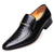 ieftine Formal-mocasini din piele artificială cu model de crocodil maro pentru bărbați - pantofi rochii eleganti pentru ocazii formale