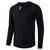 cheap Men&#039;s Henley Shirts-Men&#039;s Loose Long Sleeve T-Shirt Henley Shirt Round Neck with Buttons Causal T Shirt