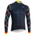 abordables Maillots Hombre-Hombre Maillot de Ciclismo Manga Larga Bicicleta Camiseta con 3 bolsillos traseros MTB Bicicleta Montaña Ciclismo Carretera triatlón Filtro Solar Secado rápido Transpirable Ligero Blanco Azul Real