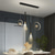 levne Lustry-LED závěsné světlo 100 cm jednoduchý designový lustr s hliníkovým lakovaným povrchem LED moderní 220-240V