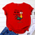 billiga T-shirt-det är en hei hei typ av dagskjorta för kvinnor tecknad kyckling grafiskt tryck tee brev tryck kortärmad tee shirts