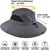 cheap Hiking Clothing Accessories-Sun Hat Summer Outdoor Waterproof UPF50+ UV Protection Breathable Hat Polyester Light Gray Dark-Gray Army Green for / Quick Dry