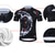cheap Men&#039;s Jerseys-Men&#039;s Cycling Jersey Short Sleeve Bike Jersey with 3 Rear Pockets Mountain Bike MTB Road Bike Cycling Breathable Quick Dry Soft Back Pocket Black Blue Orange Graphic Gear Polyester Sports Clothing