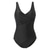 cheap One-piece swimsuits-Women&#039;s Swimwear One Piece Monokini Bathing Suits Plus Size Swimsuit Tummy Control Push Up Slim Solid Color Black Plunge Bathing Suits New Fashion Classic / Strap / Sports / Padded Bras / Strap