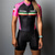 billiga Klädset för kvinnor-Dam Kortärmad Cykeltröja med shorts Triathlondräkt Sommar Elastan Polyester Grön Vit Svart Lappverk Rolig Cykel Träningsdräkter Andningsfunktion Snabb tork Bakficka Svettavvisande sporter Lappverk