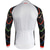 abordables Maillots Hombre-Hombre Maillot de Ciclismo Manga Larga Bicicleta Camiseta con 3 bolsillos traseros MTB Bicicleta Montaña Ciclismo Carretera triatlón Filtro Solar Secado rápido Transpirable Ligero Blanco Azul Real