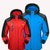 cheap Fleece &amp; 3 in 1 Jackets-Men's Hiking Windbreaker Outdoor Waterproof Windproof Quick Dry Sweat wicking Hiking Outfits Hiking Clothes Summer Spring Top Ski / Snowboard Fishing Climbing Male denim blue Male red Male Royal Blue
