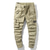 cheap Cargo Pants-Men&#039;s Cargo Pants Cargo Trousers Trousers Work Pants Drawstring Elastic Waist Multi Pocket Plain Comfort Breathable Casual Daily Streetwear 100% Cotton Sports Fashion Black Green Micro-elastic