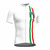 cheap Cycling Jerseys-OUKU Men&#039;s Cycling Jersey Short Sleeve Mountain Bike MTB Road Bike Cycling Graphic Italy Top White Red Navy Blue Spandex Breathable Moisture Wicking Reflective Strips Sports Clothing Apparel