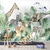 cheap Wallpaper-Nursery Mural Wallpaper Wall Sticker Covering Print Peel and Stick Self Adhesive Cartoon Giraffe Elephant Animal Canvas Home Decor
