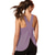 cheap Yoga Tops-Women&#039;s Running Tank Top Open Back Cross Back Sleeveless Top Athleisure Breathable Quick Dry Lightweight Yoga Fitness Gym Workout Sportswear Activewear Solid Colored Coral Purple White