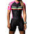 billiga Klädset för kvinnor-Dam Kortärmad Cykeltröja med shorts Triathlondräkt Sommar Elastan Polyester Grön Vit Svart Lappverk Rolig Cykel Träningsdräkter Andningsfunktion Snabb tork Bakficka Svettavvisande sporter Lappverk