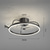economico Lampade da soffitto con dimmer-ventilatore da soffitto a led luce 45 55 cm ventilatore da soffitto dimmerabile metallo modello animali finiture verniciate led moderno 220-240v