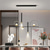 levne Lustry-LED závěsné světlo 100 cm jednoduchý designový lustr s hliníkovým lakovaným povrchem LED moderní 220-240V