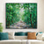 cheap Landscape Paintings-Oil Painting Handmade Hand Painted Wall Art Green Scenery Abstract Pictures Home Decoration Decor Stretched Frame Ready to Hang