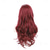 cheap Party Wigs-Red Synthetic Wig Long Wavy Side Part Heat Resistance Wig Natural Looking Fiber for Women Cosplay or Daily Use. Halloween Wigs