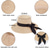 Χαμηλού Κόστους Ένδυση Πεζοπορίας Αξεσουάρ-γυναικεία παραλία ψάθινο καπέλο uv upf50 ταξίδια πτυσσόμενο καλοκαιρινό καπέλο uv καπέλο