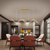 tanie Światła wiszące-2-light 90cm wisiorek led światła ściemniania geometryczne kształty linia projekt żyrandol minimalistyczny styl skandynawski restauracja biuro bar lampa do salonu 100-240 v