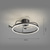 economico Lampade da soffitto con dimmer-ventilatore da soffitto a led luce 45 55 cm ventilatore da soffitto dimmerabile metallo modello animali finiture verniciate led moderno 220-240v