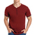 billiga Henley-skjortor för män-herr henley skjorta kortärmad mode avslappnad knappslå fram grundläggande henley t-shirt andas lättviktsknapptopp