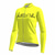 cheap Cycling Jerseys-OUKU Women&#039;s Cycling Jersey Long Sleeve Mountain Bike MTB Road Bike Cycling Graphic Heart Shirt White Green Yellow Breathable Quick Dry Moisture Wicking Sports Clothing Apparel / Stretchy