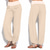 billige Bukser til kvinner-listha casual myke yoga harembukser kvinner høy midje sport løse baggy bukser d grå