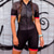 Χαμηλού Κόστους Σετ Μπλούζες &amp; Σορτσάκια/Παντελόνια Ποδηλασίας-Γυναικεία Μακρυμάνικο Φανέλα και σορτς ποδηλασίας Ολόσωμη στολή για τρίαθλο Ποδηλασία Βουνού Ποδηλασία Δρόμου Χειμώνας Μαύρο Πράσινο Κόκκινο Κουρελού καμουφλάζ Ποδήλατο Ρούχα σύνολα / Ελαστικό