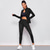 cheap Yoga Tops-Women&#039;s Running Track Jacket Running Jacket Running Shirt Winter Zipper Solid Color Gray Black Spandex Yoga Fitness Gym Workout Jacket Top Long Sleeve Sport Activewear Quick Dry Breathable Comfortable