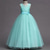 cheap Flower Girl&#039;s Dresses-Kids Girls&#039; Flower Girl Dress Dress Sleeveless Wedding Party Lace Mesh Cute Polyester Maxi Flower Girl&#039;s Dress Colorful purple Color powder White