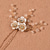cheap Headpieces-Flowers Headdress Headpiece Alloy Wedding Special Occasion Cute Romantic With Flower Crystals / Rhinestones Headpiece Headwear
