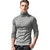voordelige Gesnoerde stijlen Sweatshirts-heren t-shirt effen kleur patchwork casual tops met lange mouwen eenvoudige basic formele mode