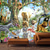 cheap Animal Wallpaper-Cool Wallpapers Wall Mural Beautiful Wallpaper Wall Sticker Covering Print Peel and Stick Self Adhesive Children Cartoon Animals Living Room PVC / Vinyl Home Decor