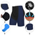 cheap Cycling Pants, Shorts, Tights-Men&#039;s Cycling Padded Shorts Bike Shorts Bike Shorts Padded Shorts / Chamois Bottoms Mountain Bike MTB Road Bike Cycling Sports Patchwork Graphic Color Block Dark Navy Quick Dry Clothing Apparel Bike