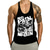 cheap Gym Tank Tops-men gym no pain no gain bodybuilding stringer tank top muscle training fitness sleeveless cotton vest size m, yellow