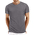 abordables T-shirts décontractés pour hommes-t-shirt pour hommes couleur unie poche patchwork à manches courtes hauts décontractés mode décontractée simple