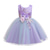 cheap Party Dresses-Kids Girls&#039; Dress Lace Floral Party Blue Purple Blushing Pink Cotton Elegant Colorful Dresses All Seasons 3-12 Years