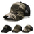 billige Hikingbeklædningstilbehør-mænd og kvinders amerikansk flag camouflage baseballkasket broderi justerbar mesh hat (camouflage)