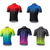cheap Cycling Jerseys-Men&#039;s Cycling Jersey Short Sleeve Gradient Jersey Black Yellow Dark Purple Breathable Reflective Strips Back Pocket Sports Clothing Apparel / Micro-elastic