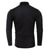 זול טרנינג קפוצ&#039;ון בסיסי-חולצת טריקו לגברים בצבע אחיד טלאים שרוולים ארוכים חולצות קז&#039;ואל פשוטות פשוטות