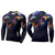 cheap Running Tops-21Grams® Men&#039;s Long Sleeve Compression Shirt Running Shirt Top Athletic Athleisure Spandex Breathable Quick Dry Moisture Wicking Fitness Gym Workout Running Active Training Exercise Sportswear 3D