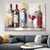 economico Quadri natura morta-pittura a olio fatta a mano dipinta a mano wall art mintura moderna astratta bottiglia di vino per la decorazione domestica arredamento tela arrotolata senza cornice non stirata
