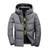 cheap Softshell, Fleece &amp; Hiking Jackets-men&#039;s hoodies jacket winter thick warm padded quilted jacket fashion outdoor outwear overcoat ski jacket thermal windproof lightweight outerwear trench coat top camping hunting snowboard